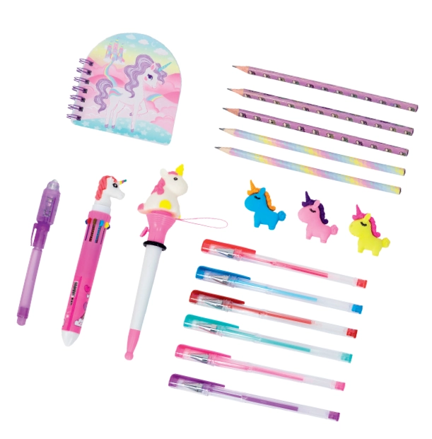 Hobby World Unicorn Universe 16-Piece Writing Set