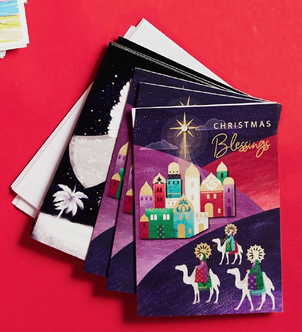 JoyUp Traditional Christmas Cards – 20 Pack