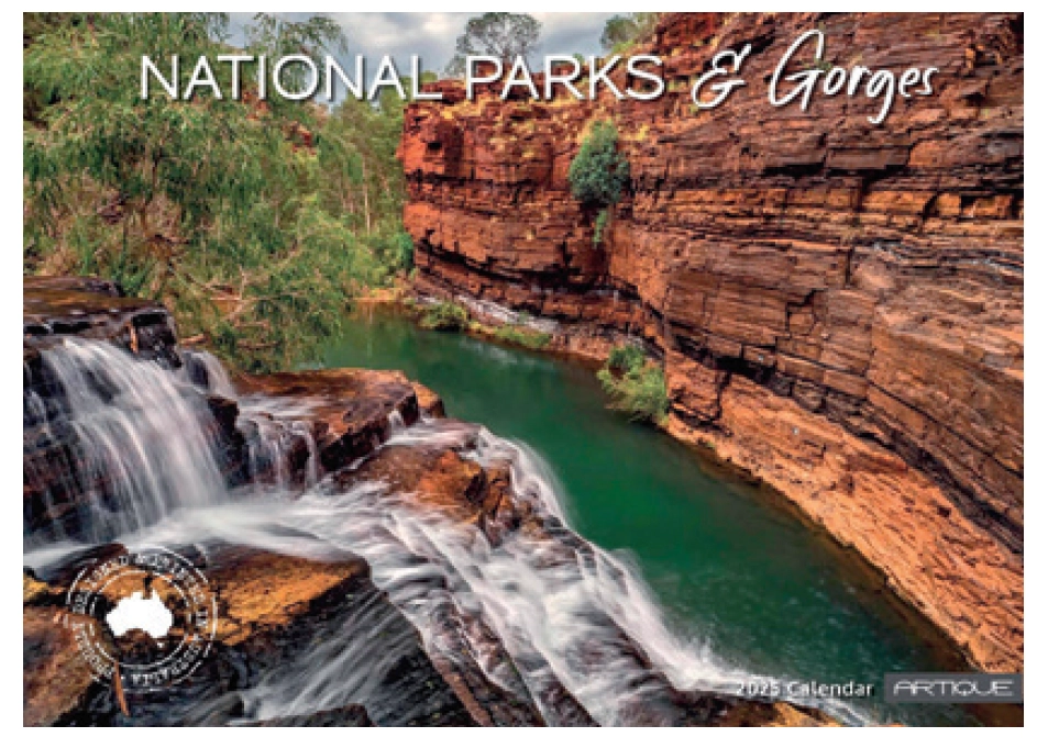 National Parks & Gorges 2025 Calendar