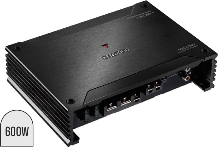 Kenwood 600W X-Series Class D 4-Channel Power Amplifier