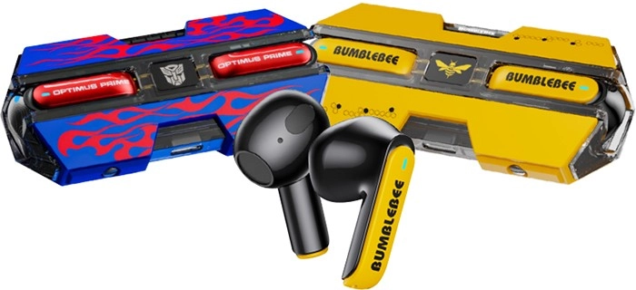 NEW Transformers Wireless Earbuds Bumblebee & Optimus Prime Edition