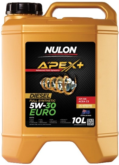 Nulon Apex+ Euro Diesel 5W-30 10L