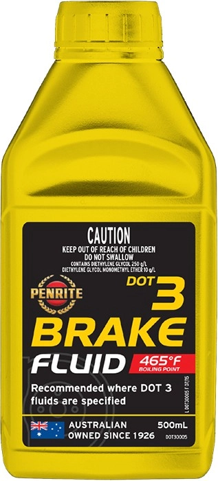 Penrite Brake Fluid Dot 3 500ml