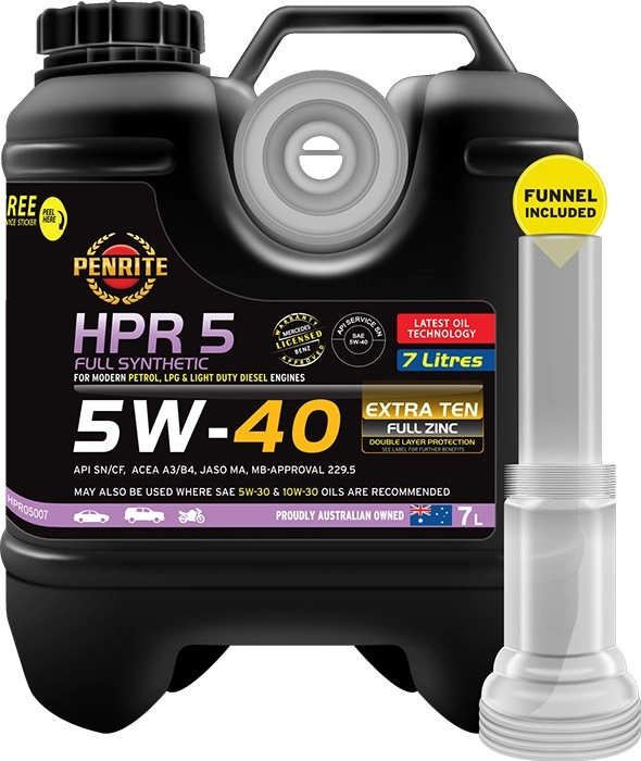 Penrite HPR 5 5W-40 7L