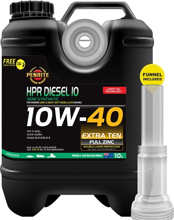 Penrite HPR Diesel 10 10W-40 10L