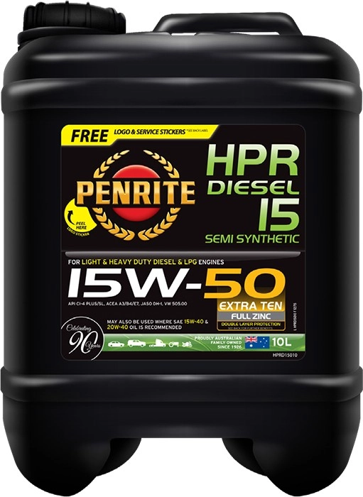 Penrite HPR Diesel 15 15W-50 10L