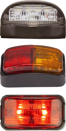 Roadvision LED Licence Plate & Marker Lights