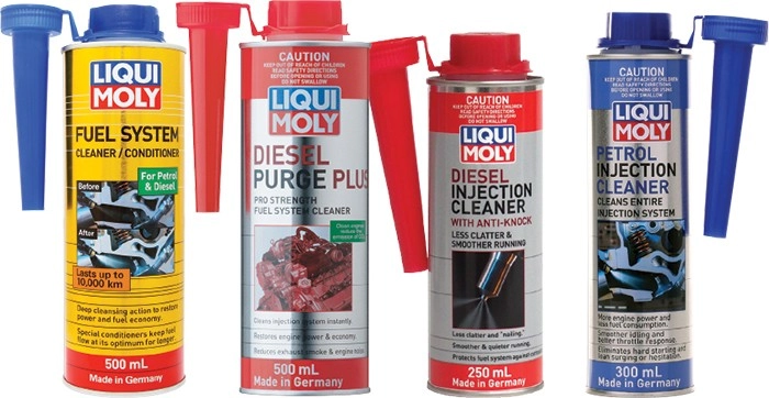 Selected Liqui Moly Fuel Additives