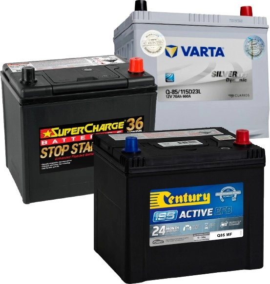 Varta, Supercharge & Century Stop/Start Batteries