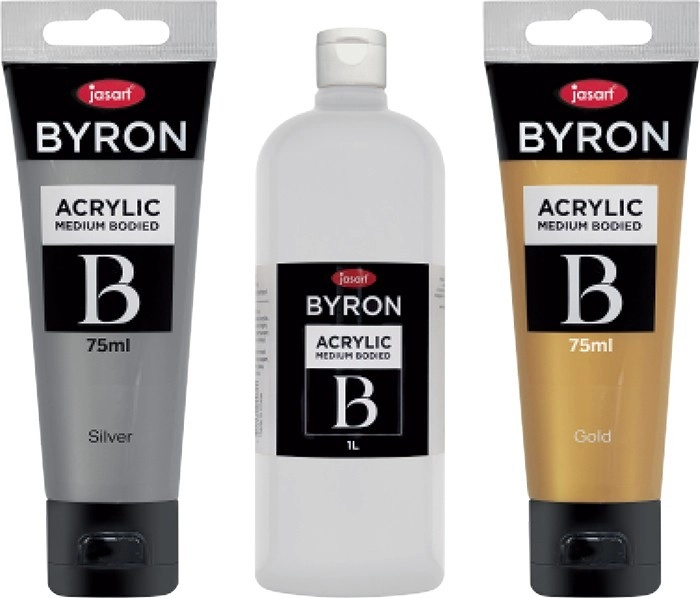 20% off All Byron Paints & Mediums