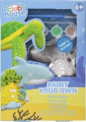 30% off NEW Club House Paint Your Own Resin Sea Life Figures