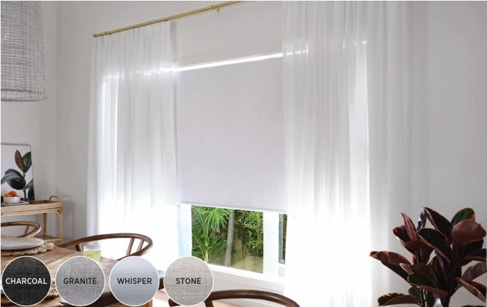 40% off Neutrals Blockout Roller Blinds