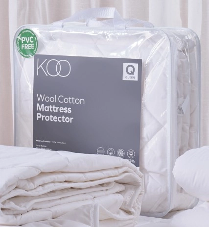 50% off KOO Wool Cotton Mattress Protector