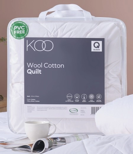 50% off KOO Wool Cotton Quilt