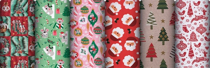 All Christmas Furnishing Fabric