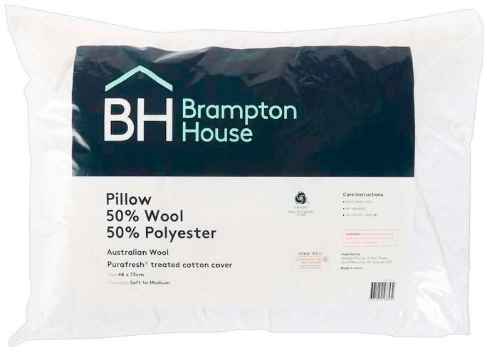 Brampton House 50% Wool 50% Polyester Pillow