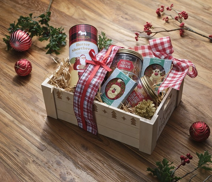 Christmas DIY Hamper Crate Kit