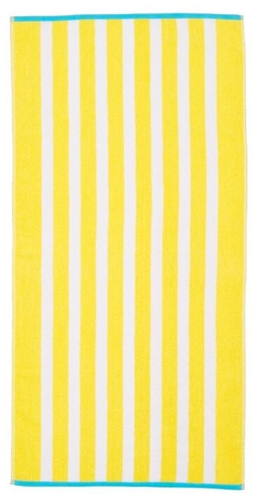 Emerald Hill Cove Stripe Beach Towel