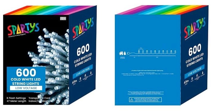 Jolly & Joy Christmas 600 Light Pack