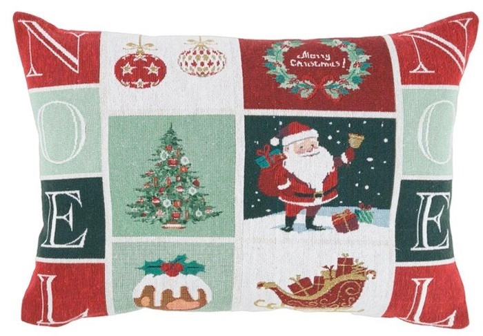 Jolly & Joy Christmas Noel Plush Filled Cushion