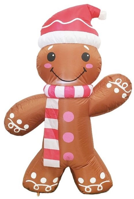 Jolly & Joy Inflatable Gingerbread Man