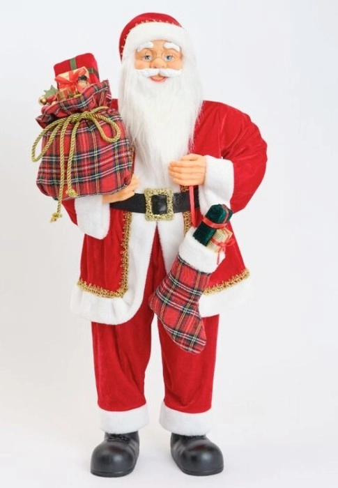 Jolly & Joy Standing Santa 45cm