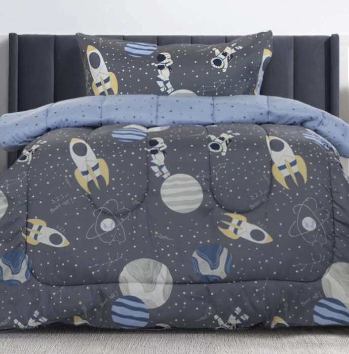 Kids House Space Explorer Comforter Set