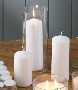 Mode Home Pillar Candles 3 Pack