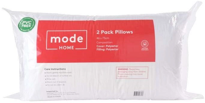 Mode Home Standard Pillow 2 Pack