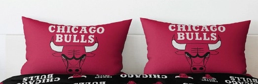 NBA Chicago Bulls Standard Pillowcase