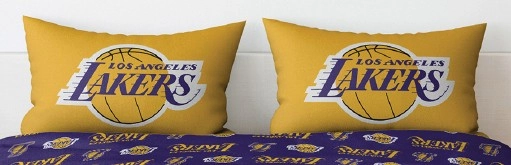 NBA LA Lakers Standard Pillowcase