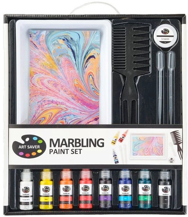 NEW Art Saver Paint Marbling Set