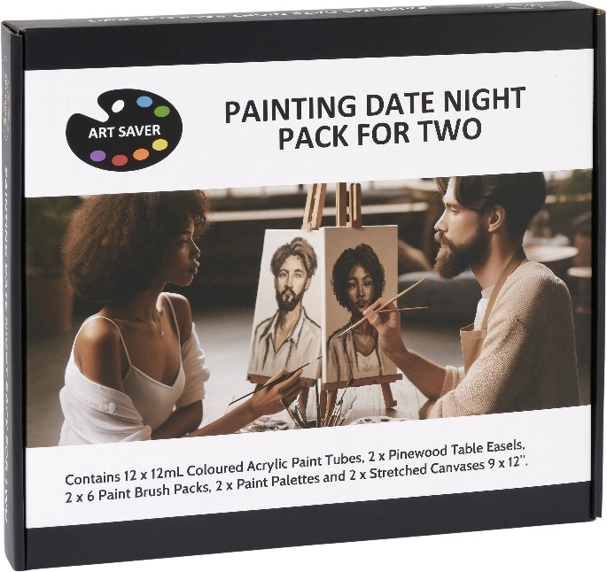 NEW Art Saver Painting Date Night for Two