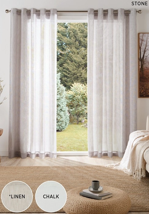 Rylee Sheer Eyelet Curtains