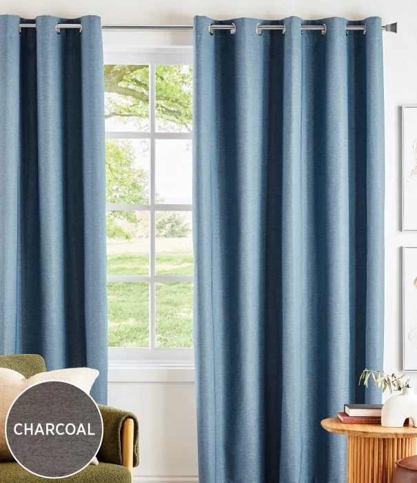 Saxby Blockout Eyelet Curtains