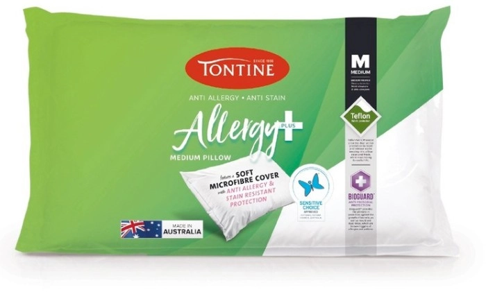 Tontine Allergy Plus Standard Pillow