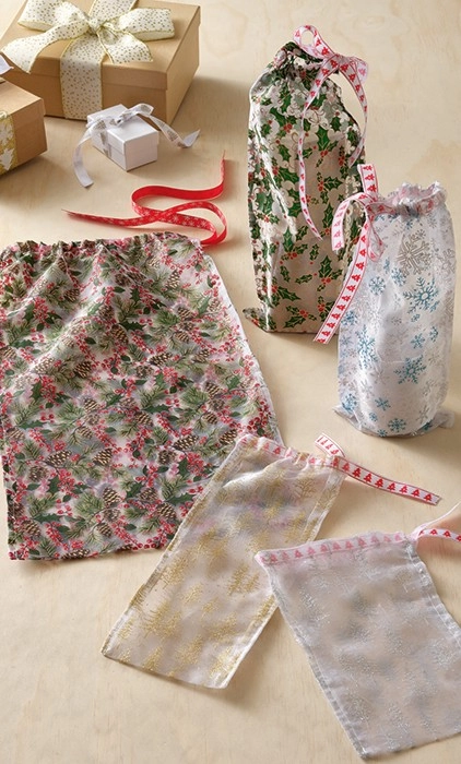 All Christmas Satin & Organza