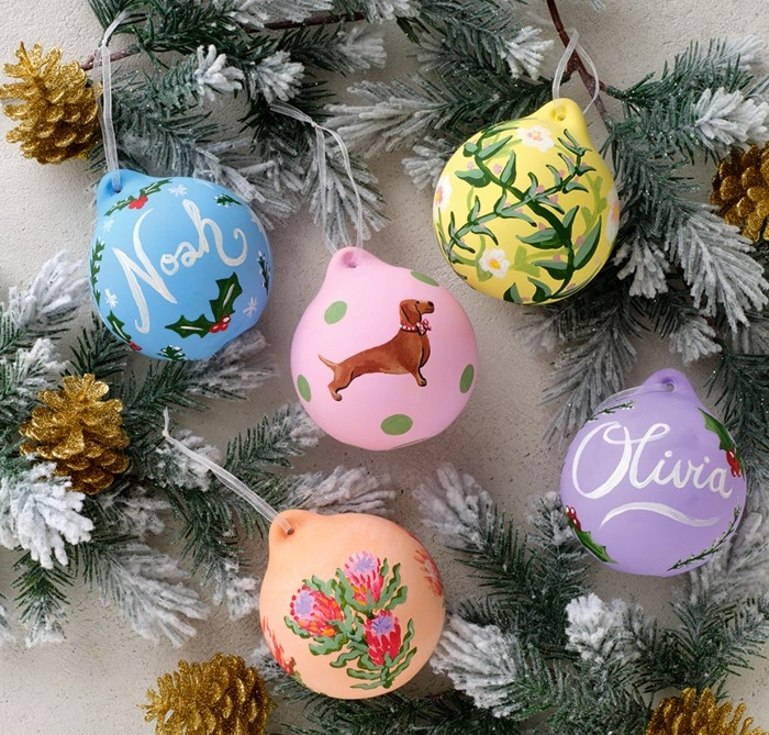 Jolly & Joy Ceramic Baubles