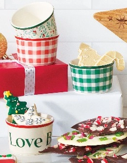 Jolly & Joy Christmas Ramekins 4 Piece Set