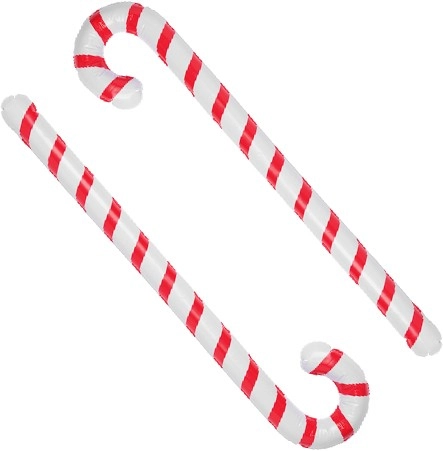 Jolly & Joy Inflatable Candy Cane 90cm