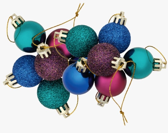 Jolly & Joy Mini Bauble Jewel 30 Pack