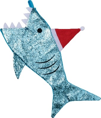 Jolly & Joy Novelty Stocking - Shark