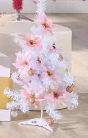 Jolly & Joy White Christmas Tree 60cm