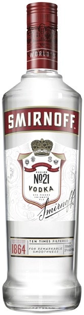 Smirnoff Red Label Vodka 700mL