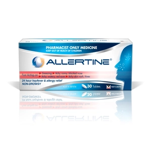 ALLERTINE Bilastine 20mg 30 Tablets