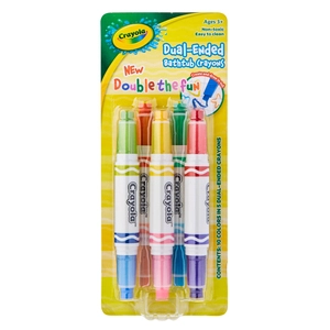 Crayola Dual-Ended Bathtub Crayons 5 Pack