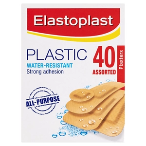 Elastoplast Plastic Shapes Assorted 40 Pack