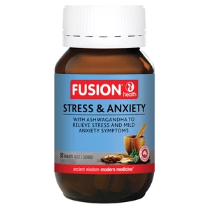 Fusion Health Stress & Anxiety 30 Tablets