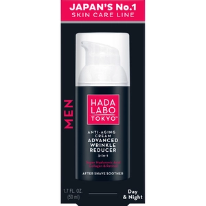 Hada Labo Mens Anti-Aging Cream Advanced Wrinkle Reducer 50mL