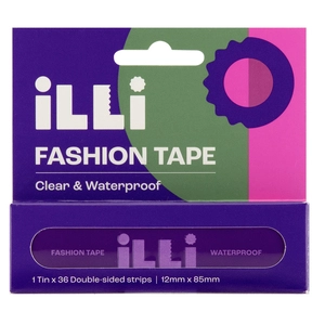 iLLi Fashion Tape Clear Strips 36 Pack